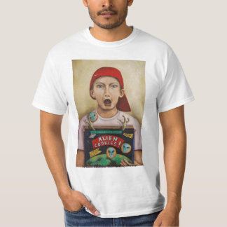 T-shirts Os biscoitos estrangeiros terminaram pintar, por