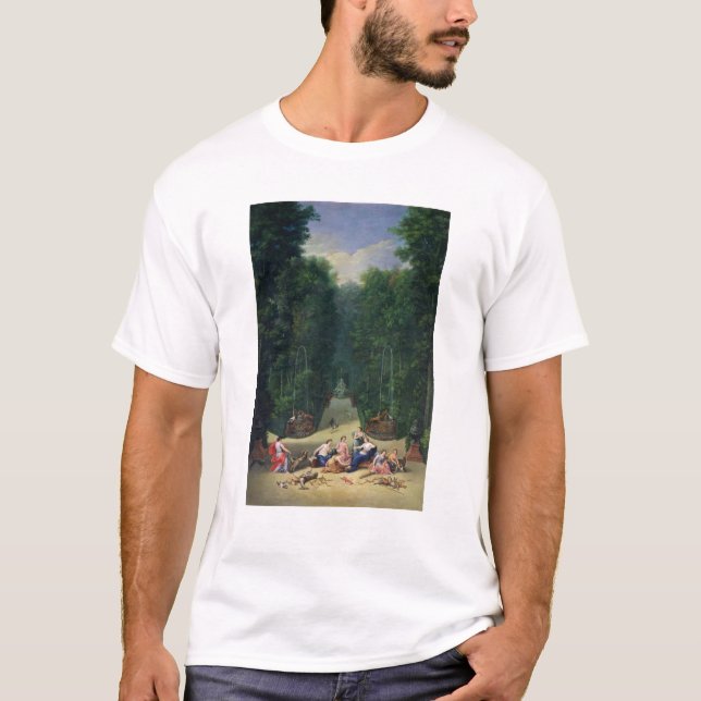 T-shirts Os bosques de Versalhes (Frente)