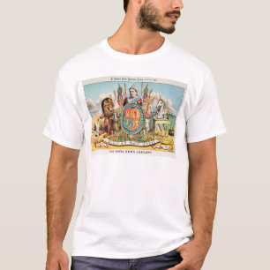 T-shirts Os braços reais rejubilantes