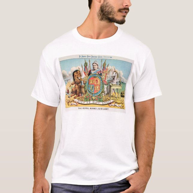 T-shirts Os braços reais rejubilantes (Frente)