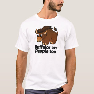 T-shirts Os búfalos são pessoas demasiado