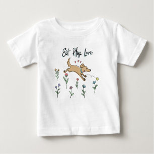 T-shirts Os cães no jardim II comem o amor do jogo