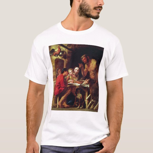 T-shirts Os camponeses e o Satyr (Frente)