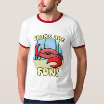 Os caranguejos são TShirt da campainha do