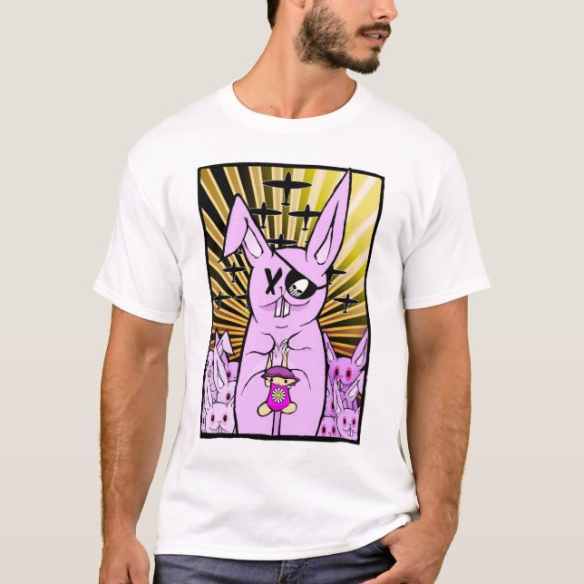 T-shirts Os coelhos 2012 (Frente)