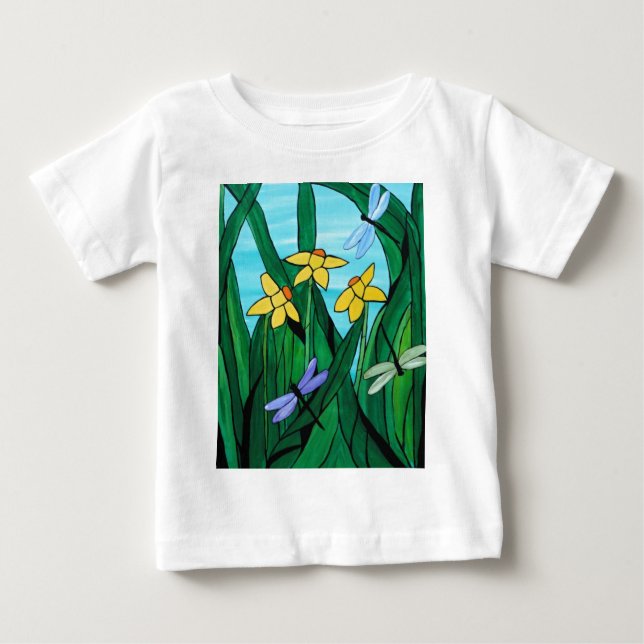 T-shirts Os Daffodils e o dragão voam (Frente)