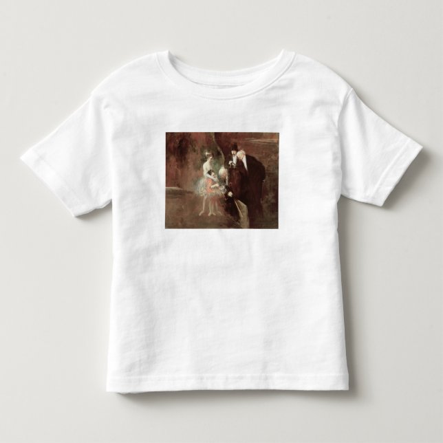 T-shirts Os dançarinos, c.1925 (óleo em canvas) (Frente)