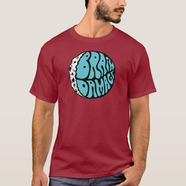 T-shirts Os danos cerebrais (Frente)