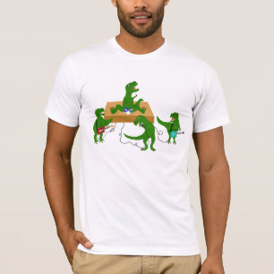 T-shirts Os dinossauros não balançam