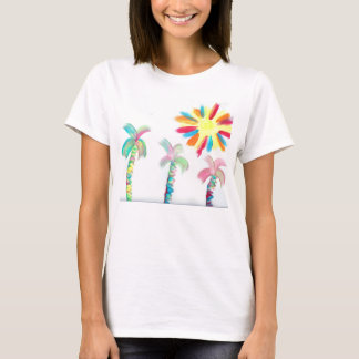 T-shirts Os doces molham o artista do autismo