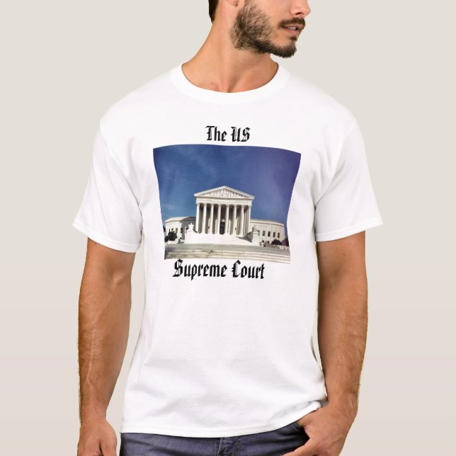 T-shirts Os E.U., corte suprema (Frente)