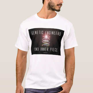 T-shirts Os engenheiros genéticos encontram a parte interna