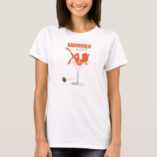 T-shirts Os espaguetes das mulheres de Barworld