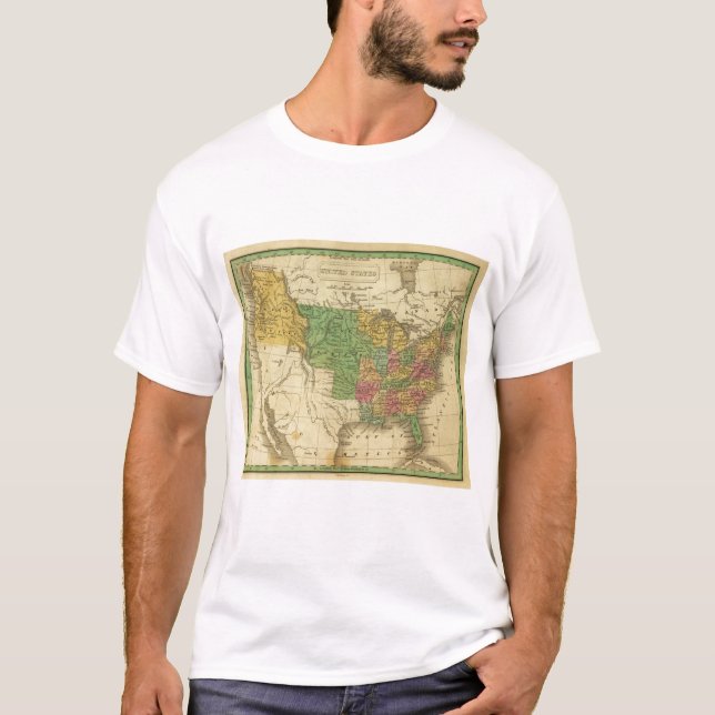 T-shirts Os Estados Unidos 6 (Frente)