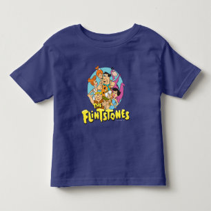 T-shirts Os Flintstones e o gráfico da família dos Rubble