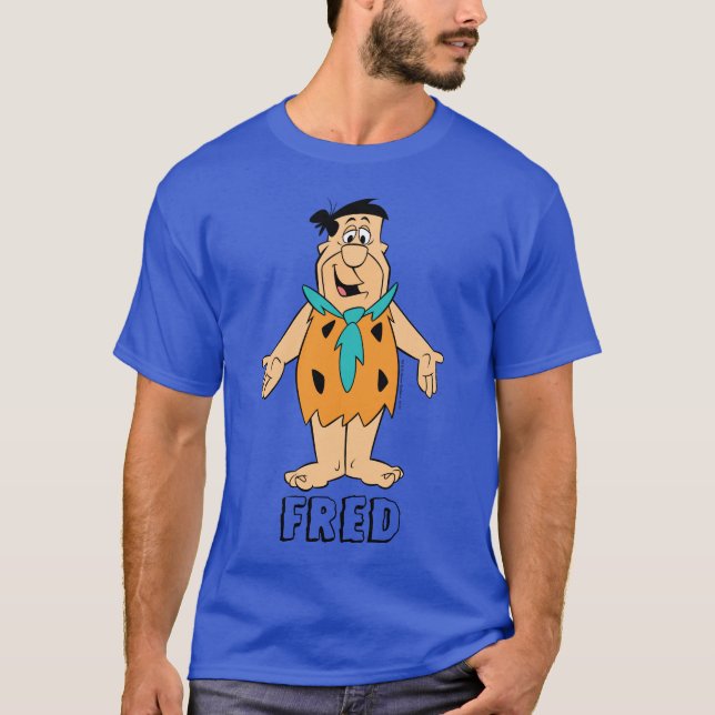 T-shirts Os Flintstones | Fred Flintstone (Frente)