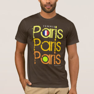 T-shirts Os franceses do tênis de Paris abrem a