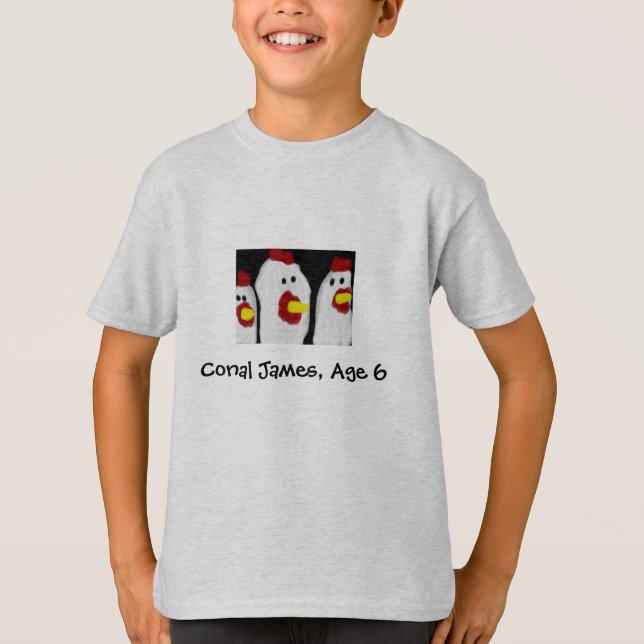 T-shirts Os galos de Conal (Frente)