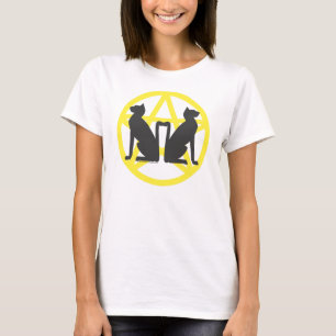 T-shirts Os gatos da bruxa Longo-Sleeved T