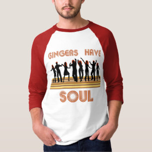 T-shirts Os gengibres têm o trem das almas