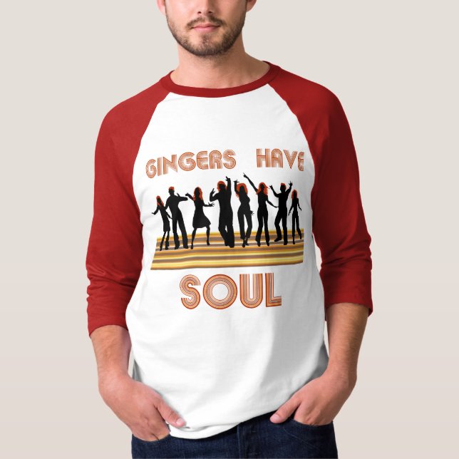 T-shirts Os gengibres têm o trem das almas (Frente)