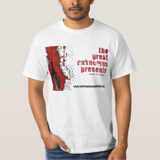 T-shirts Os grandes desconhecidos inverteram o branco