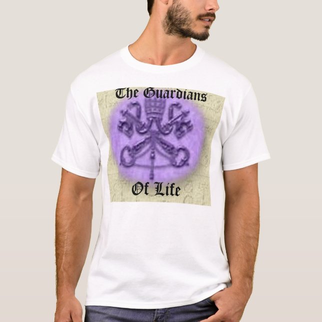 T-shirts Os guardiães para a vida (Frente)