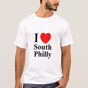 T-shirts Os HOMENS ' S eu amo o TShirt sul de Philly