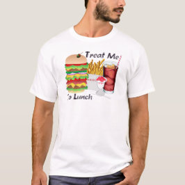 T-shirts Os homens tratam-me para almoçar Tshirt