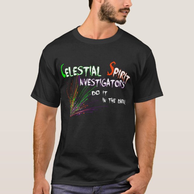 T-shirts Os investigador celestiais do espírito fazem-no na (Frente)