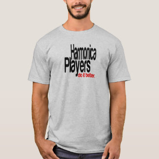 T-shirts Os Jogadores Da Harmonia Fazem Melhor