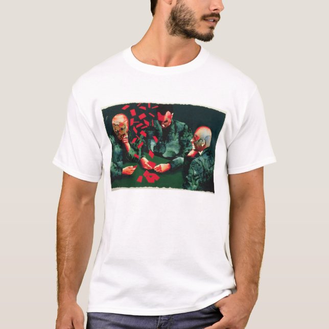 T-shirts Os jogadores de cartão 1987 (Frente)