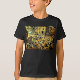 T-shirts Os jogos" - 1560 crianças de Pieter Bruegel das "