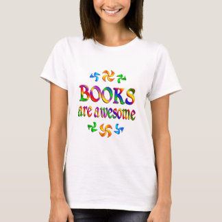 T-shirts Os livros são impressionantes