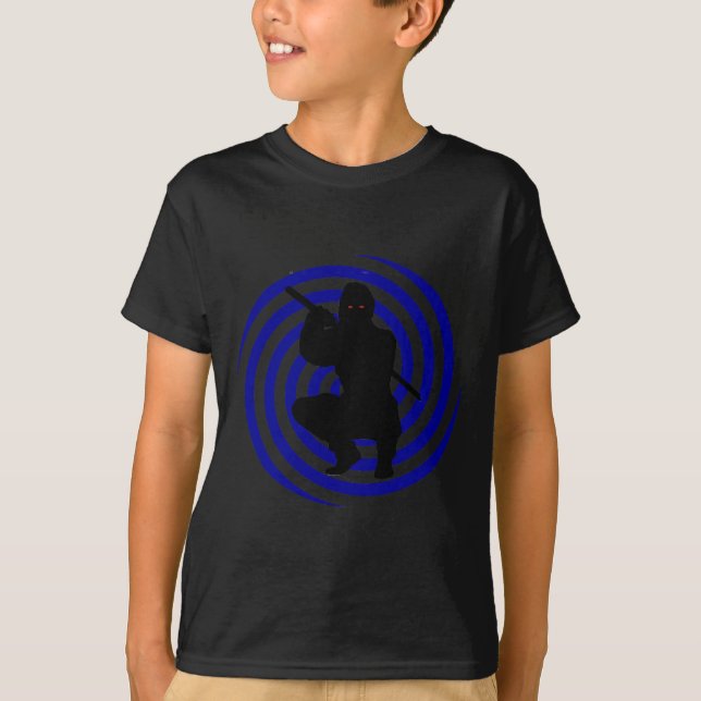 T-SHIRTS OS MOVIMENTOS DE NINJA (Frente)