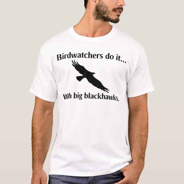 T-shirts Os observadores de pássaros fazem isso... com gran (Frente)