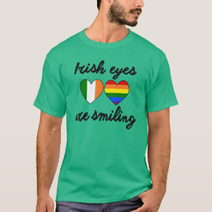 T-SHIRTS OS OLHOS IRLANDESES ESTÃO SORRINDO