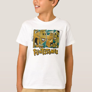 T-shirts Os painéis retros do caráter cómico dos