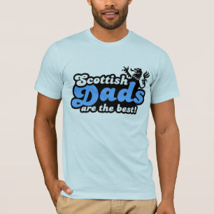 T-shirts Os pais escoceses são o melhor