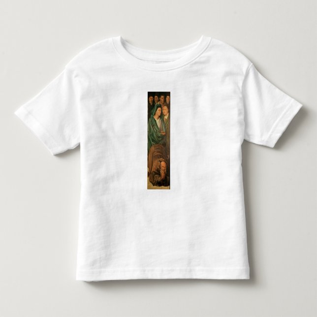 T-shirts Os pescadores, do Polyptych do St. (Frente)