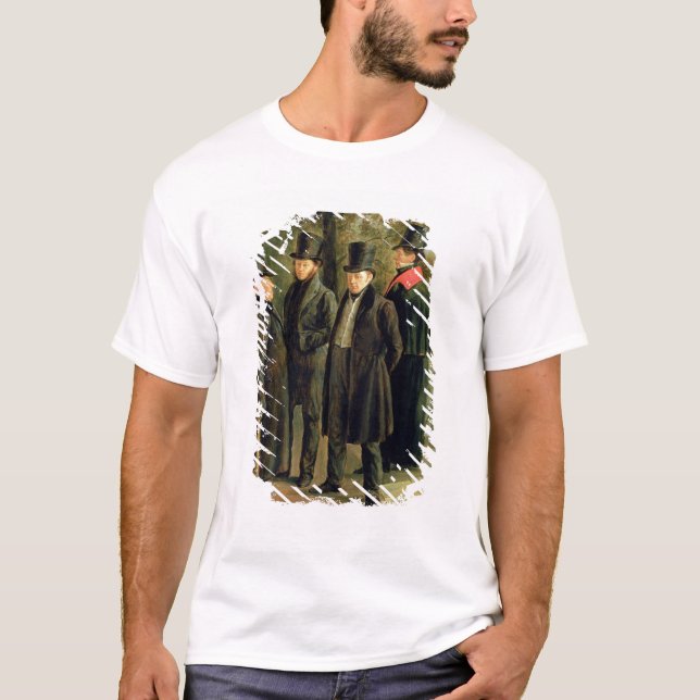 T-shirts Os poetas Aleksandr Pushkin (Frente)