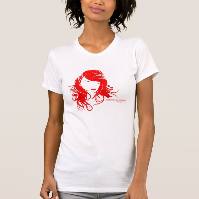 T-shirts Os Redheads de "McKENZIE" são um T mais brilhante (Frente)