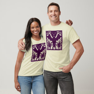 T-shirts Os robôs lutam o monstro