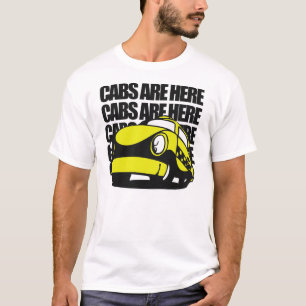 T-shirts Os táxis estão aqui