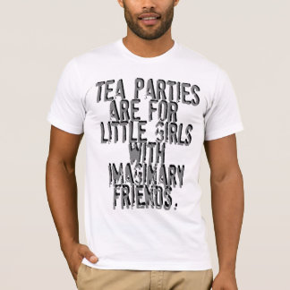 T-shirts Os tea party são para as meninas