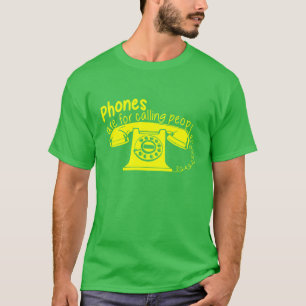 T-shirts Os telefones são chamando pessoas