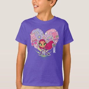 T-shirts Os titã adolescentes vão! gráfico do perfurador