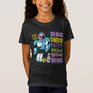 T-shirts Os titã adolescentes vão! rap do hamburguer do