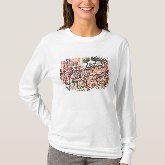 T-shirts Os turcos e amarram Regaining sua terra (Frente)