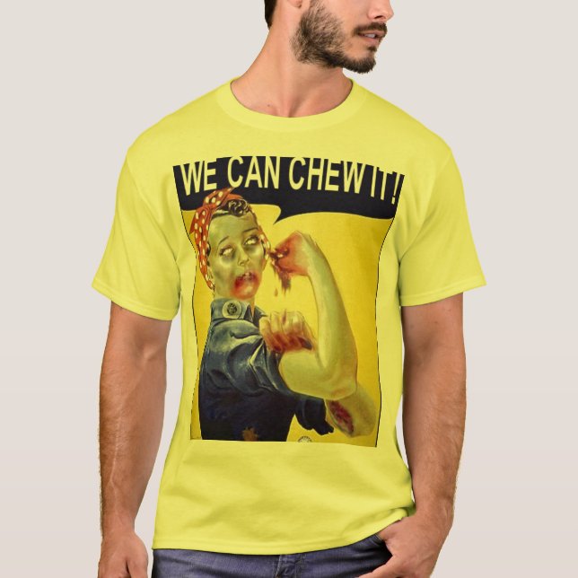 T-shirts Os zombis unem-se (Frente)